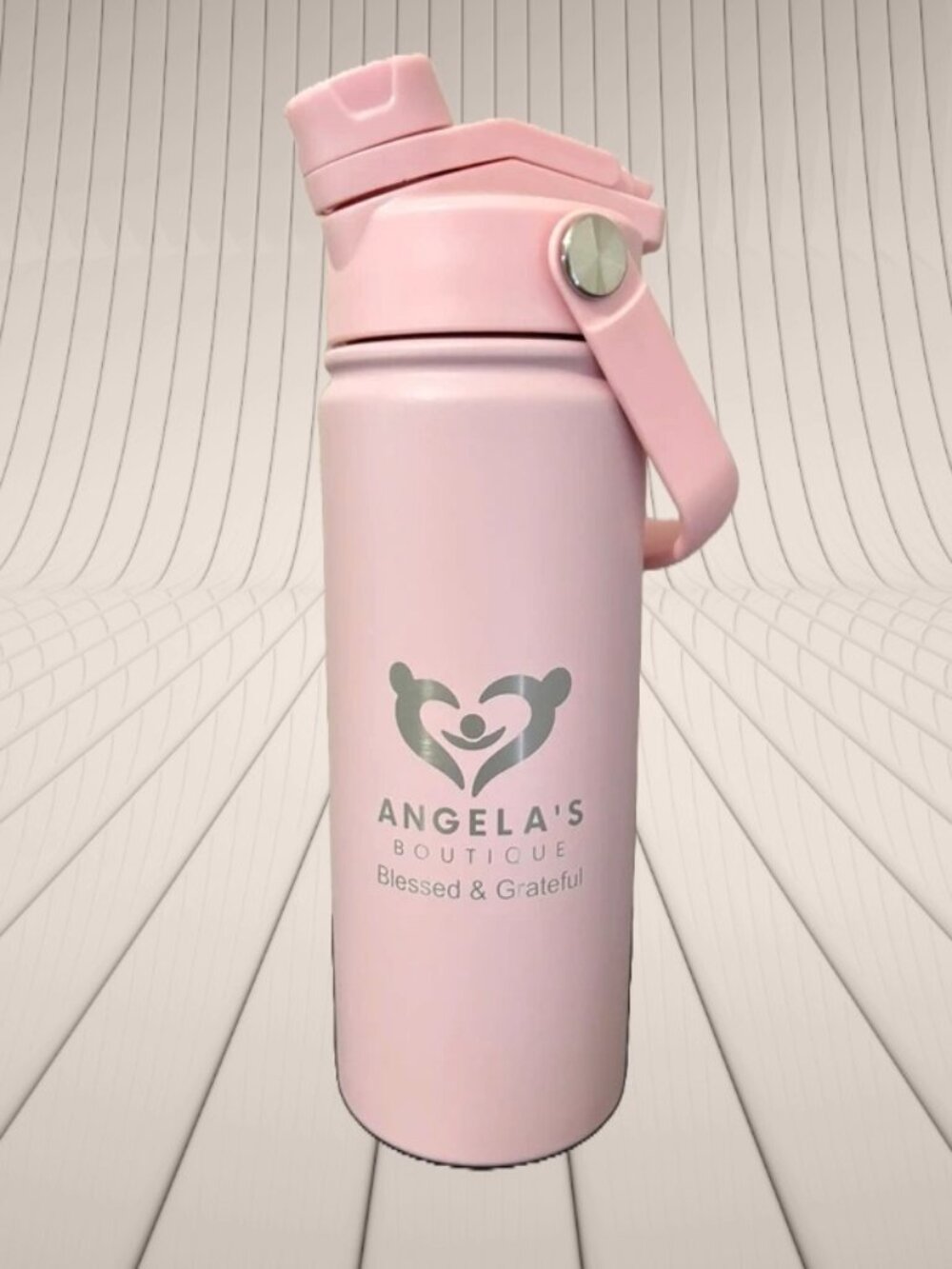 Pink Insulated Water Bottle